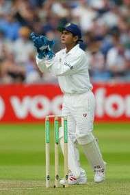 2nd test England v India at Trent Bridge 08-08-2002 1st day PARTHIV PATEL / INDIAN WICKET-KEEPER ON HIS DEBUT AGED 17